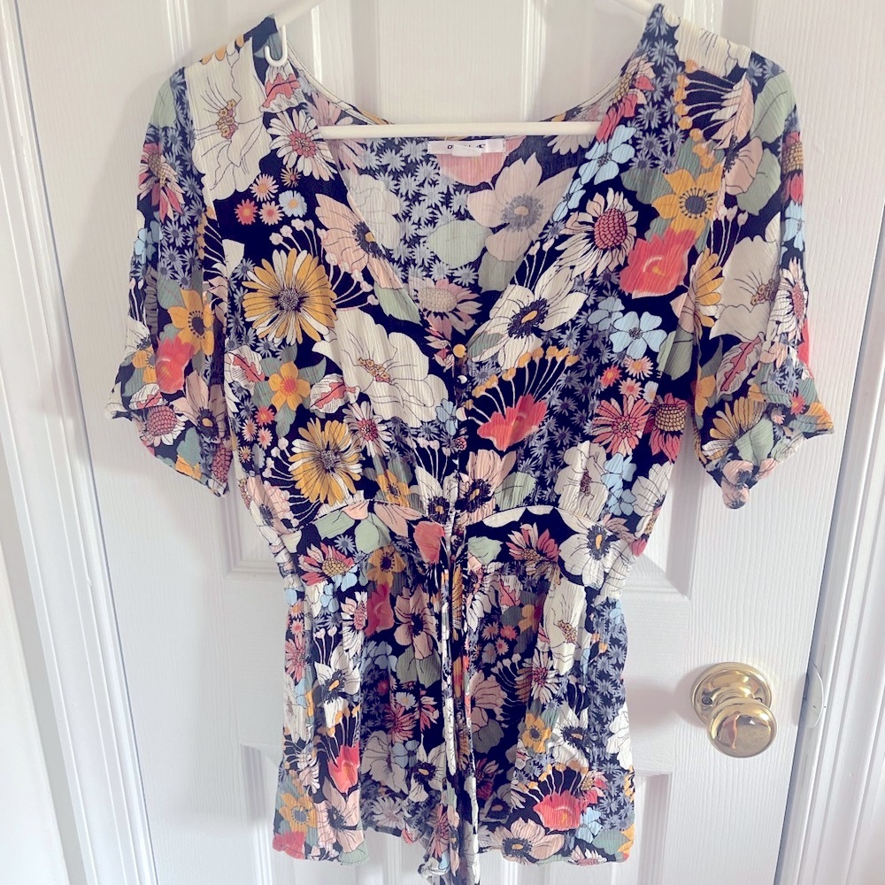 Floral Romper
